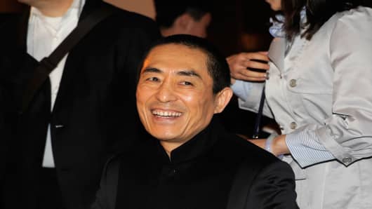 Chinese film director Zhang Yimou